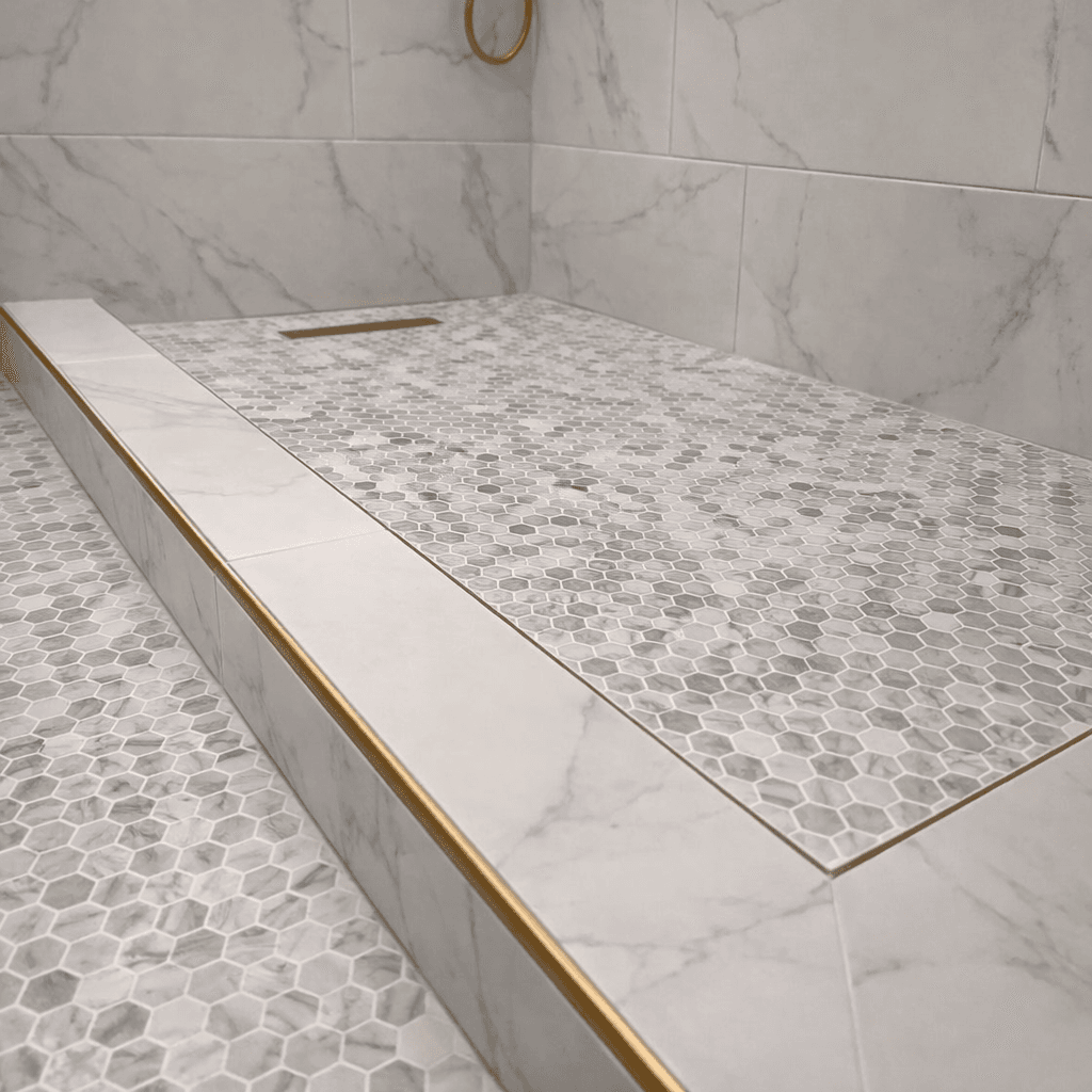 Tile detail close-up